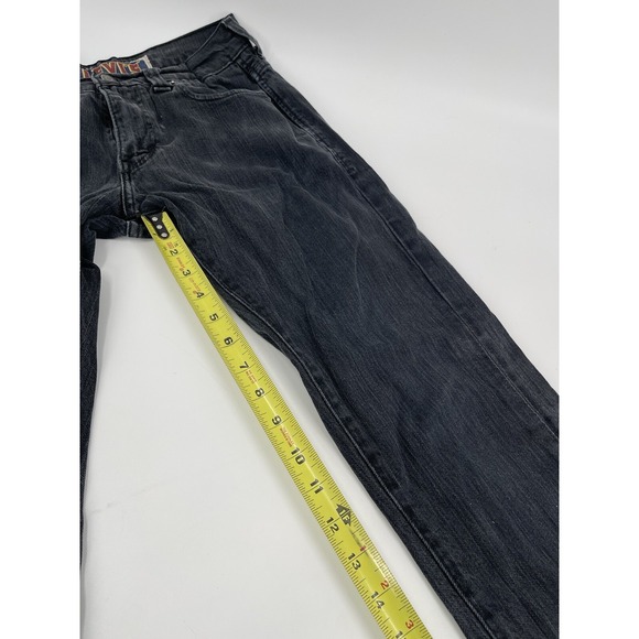 Levi's 511 30x32 Black Jeans Stretch Denim Skinny Fit Pants‎ Y2K R Only Red Tab - Picture 7 of 16